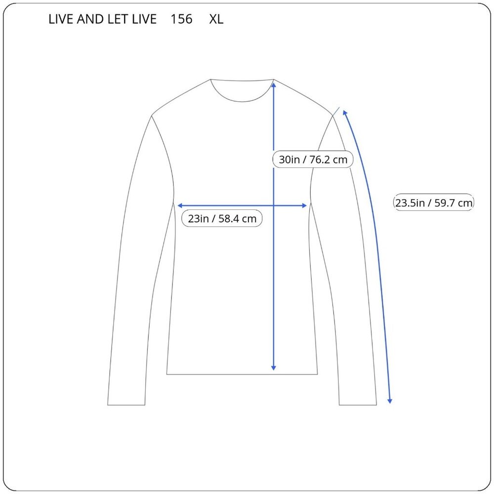 One World Live Let Live XL Blue Gold Striped Knit Pullover Sweater Knot SWE46E - Picture 2 of 9